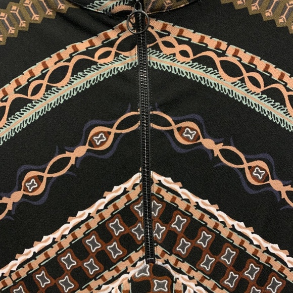 Free People Printed Mini Dress - Picture 3 of 3